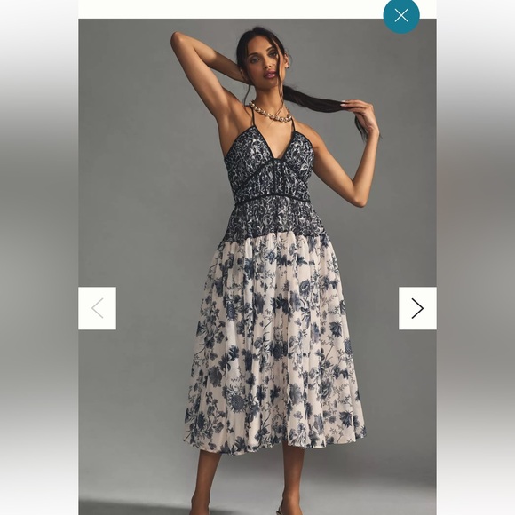 Anthropologie | Dresses | Anthropologie Black And Silver Embellished ...